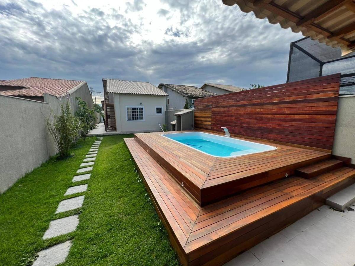 Casa 4/4 Com Piscina. Villa Maricá Kültér fotó